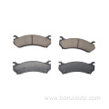 D785-7653 Front And Axle Brake Pads for Cadillac